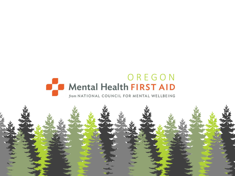MHFA Oregon Logo